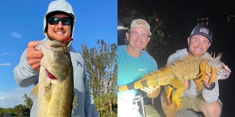 Iguana Hunting Florida | 2 Hour Bass Fishing And Iguana Hunting In Florida